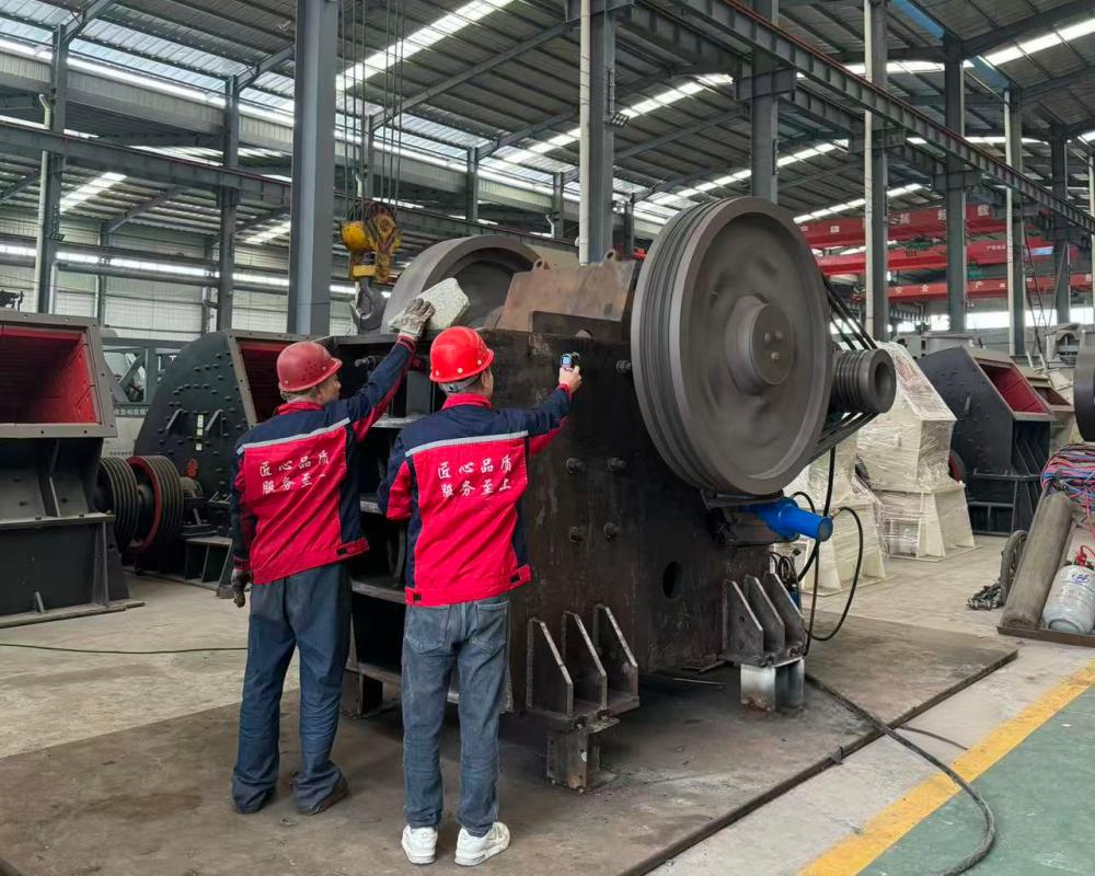 What is the reason why the particle size of the limestone cone crusher does not meet the requirements? How to repair the damage of the internal parts of the equipment?